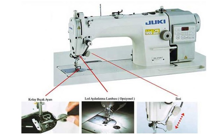 Juki 8700-B7 Elektronik Düz Dikiş Makinası Tanıtım